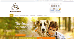 Desktop Screenshot of duvalanimalhospital.com